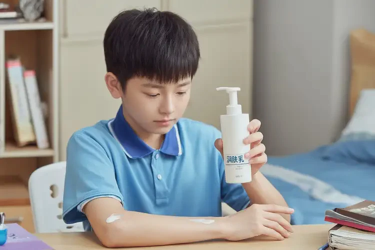 中学生手臂上容易长湿疹能够彻底治愈吗(图2)