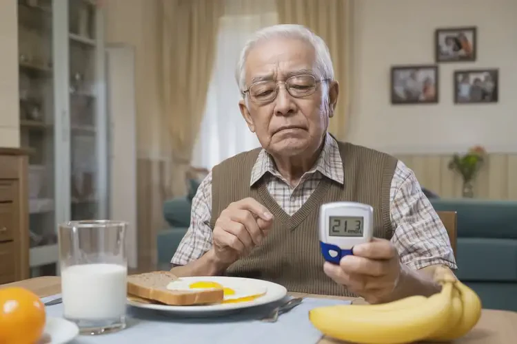 老年人早餐血糖21(圖1)