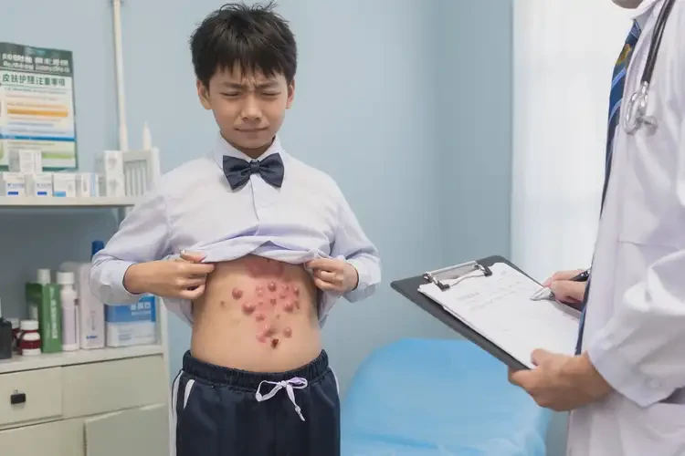 中學生肚子上容易長濕疹能徹底自愈嗎(圖4)