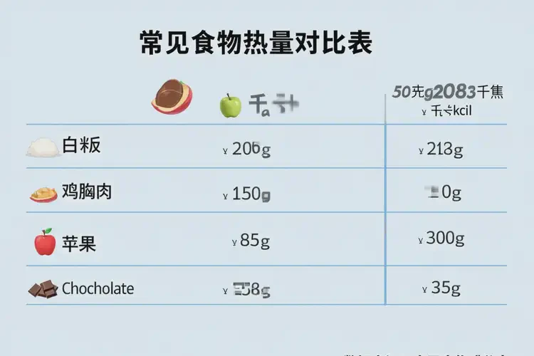50克2083千焦等于多少热量(图3)
