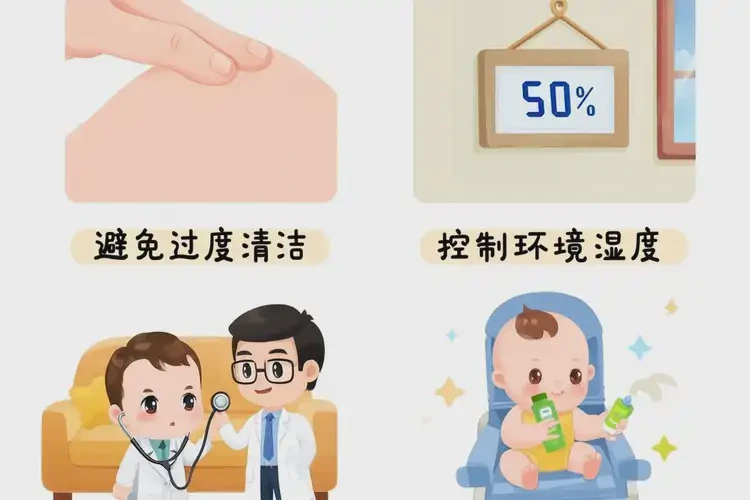 婴幼儿小腿经常起湿疹不管它会自己痊愈吗(图1)