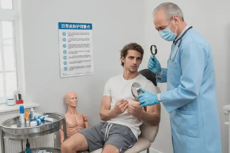 青年人大腿偶爾起濕疹能夠徹底治愈嗎(圖2)