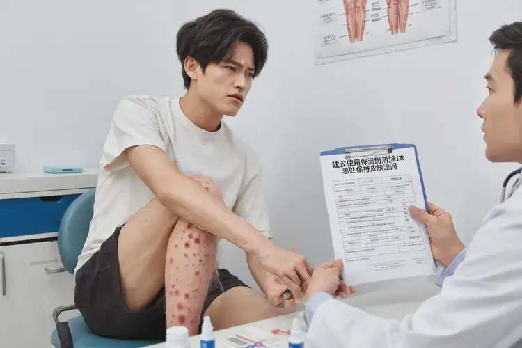 青年人小腿經(jīng)常起濕疹不管它會自己好嗎(圖3)