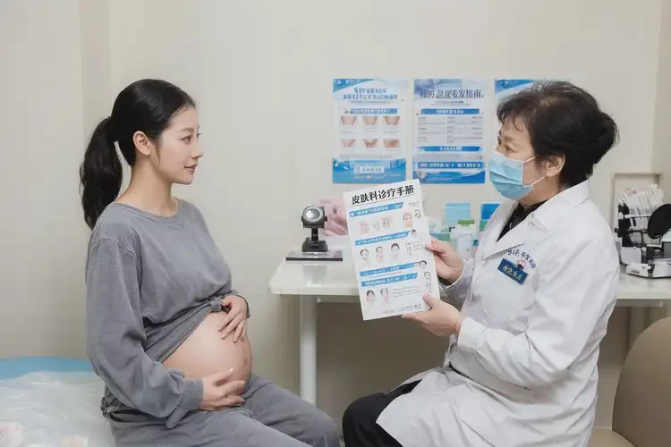 孕婦臉上起濕疹不管它會(huì)自己痊愈嗎(圖1)