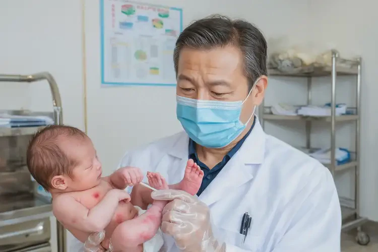 新生兒手上有濕疹可以徹底自愈嗎(圖2)