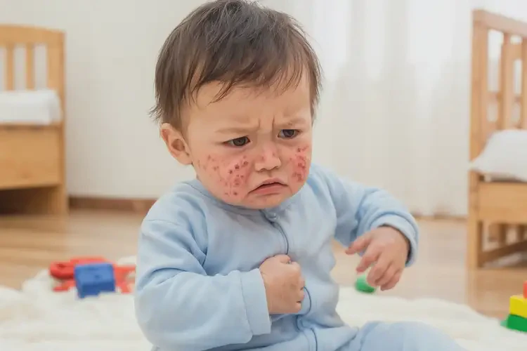 幼兒脖子上出濕疹能不能徹底自愈(圖3)