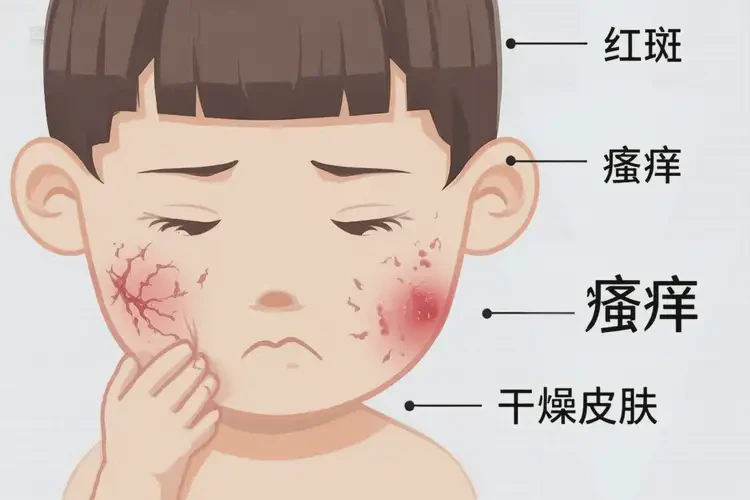 孩子面部容易長(zhǎng)濕疹能夠徹底治愈嗎(圖4)