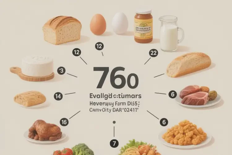 3180千焦相当于多少食物