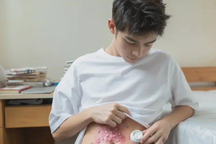 大學(xué)生肚子起濕疹能不能徹底自愈(圖3)