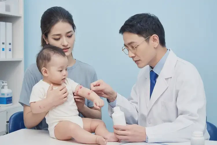 婴儿手上出现湿疹能彻底自愈吗(图2)