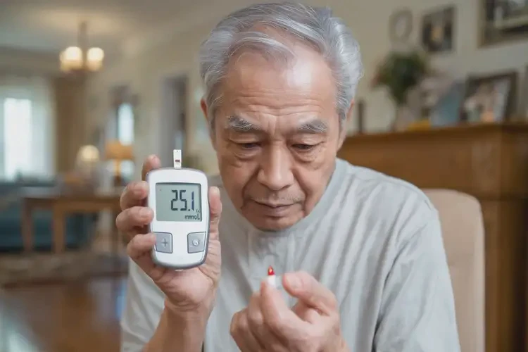 老年人中午血糖25(圖1)