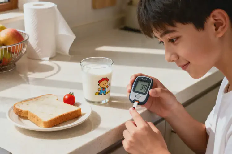 青少年早餐血糖27(图1)