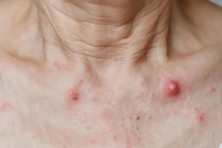 女人脖子出現(xiàn)濕疹能徹底自愈嗎(圖4)