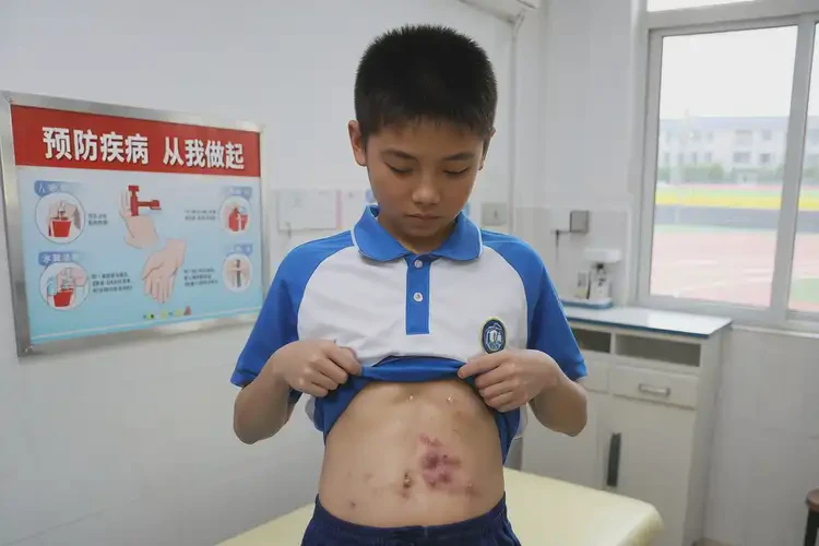 中學(xué)生肚子上出濕疹不管它會(huì)自己好嗎(圖3)