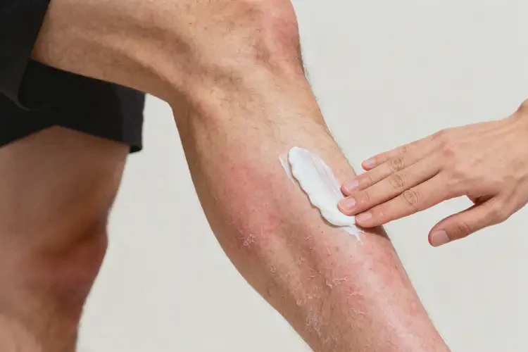 男生小腿經(jīng)常起濕疹能夠徹底治愈嗎(圖2)