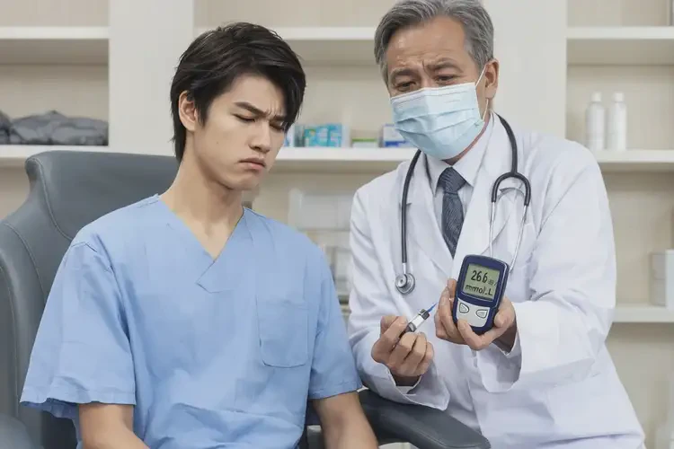 年輕人早上血糖26(圖1)