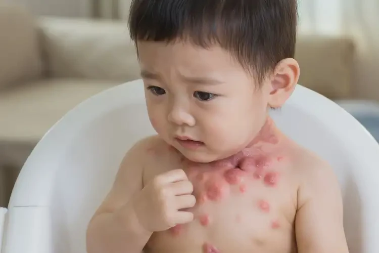 幼兒脖子經(jīng)常起濕疹不管它會自己自愈嗎(圖4)