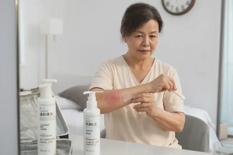 女性手臂上長濕疹可不可以徹底自愈(圖3)