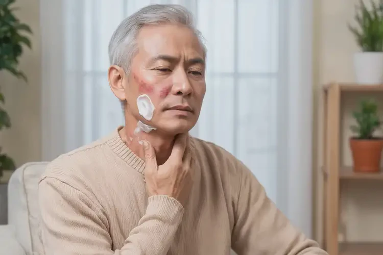 老人脖子上容易長濕疹能靠自己自愈嗎(圖2)