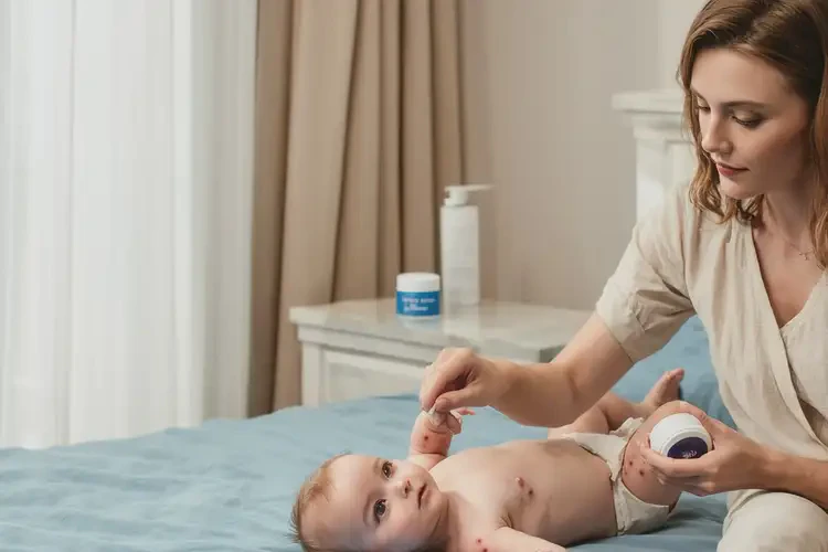 婴儿手臂起湿疹能彻底自愈吗(图3)