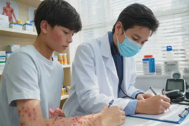 青少年全身容易起濕疹可以徹底自愈嗎(圖3)