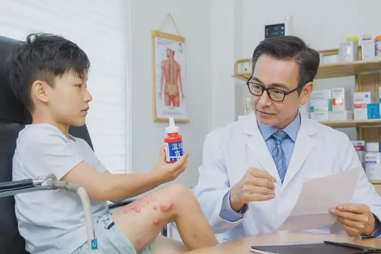 小孩小腿起湿疹能彻底自愈吗(图3)