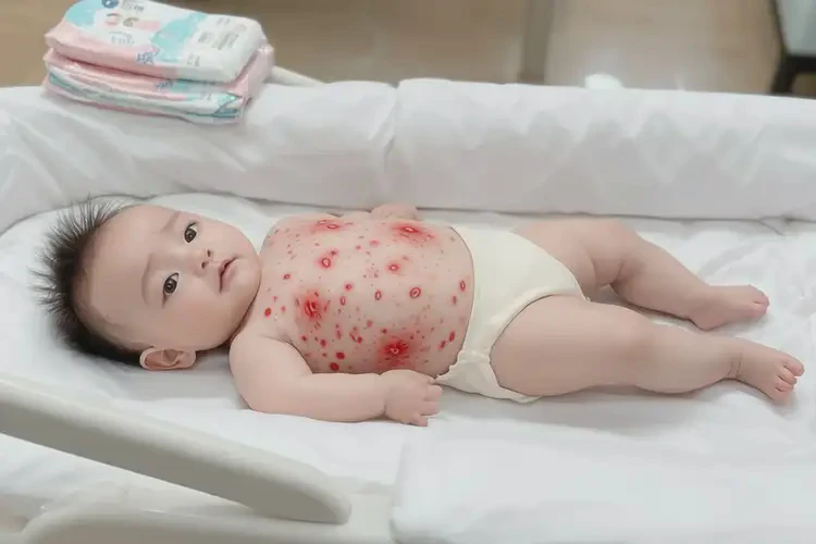 孩子肚子偶爾起濕疹不管它會自己自愈嗎(圖3)