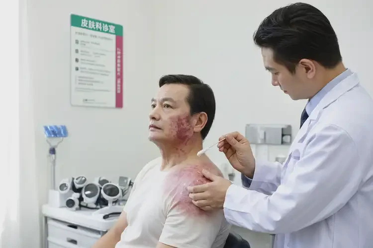 男人脖子上出现湿疹能彻底自愈吗(图3)