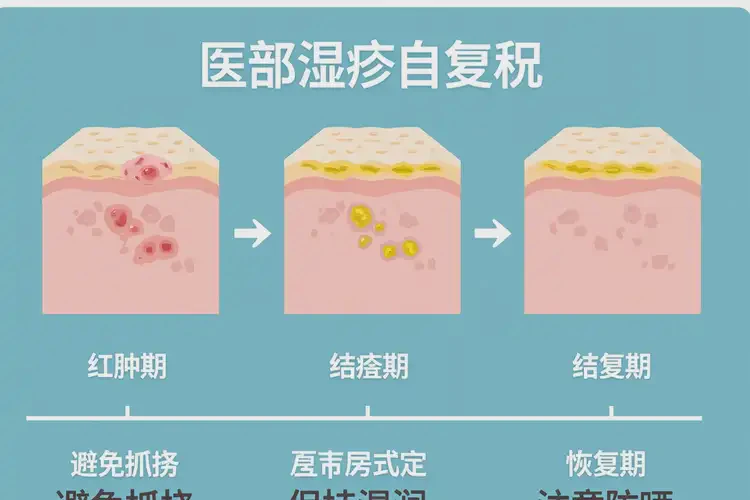 女生面部偶爾長(zhǎng)濕疹能徹底自愈嗎(圖4)
