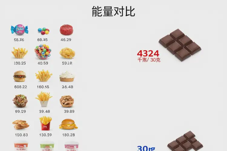 30克4324千焦相当于多少食物(图3)