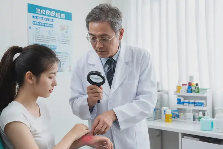 男生肚子偶尔起湿疹能彻底自愈吗(图1)