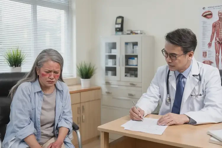 女生脸上经常长湿疹不管它会自己好吗(图2)