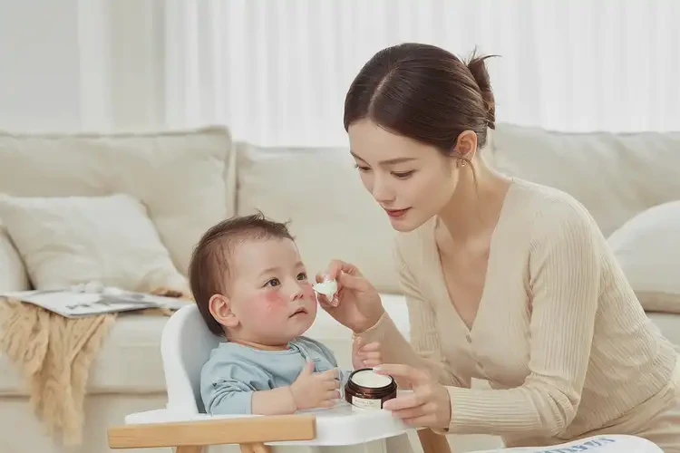 寶寶面部容易起濕疹可以徹底自愈嗎(圖3)