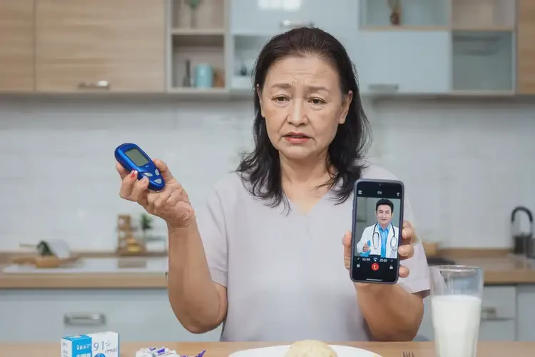 女性早餐血糖9(图1)