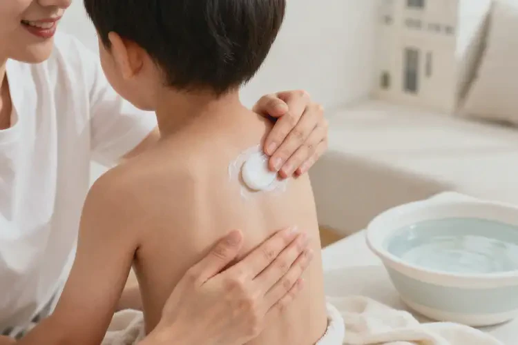 少兒全身偶爾起濕疹可不可以徹底自愈(圖1)