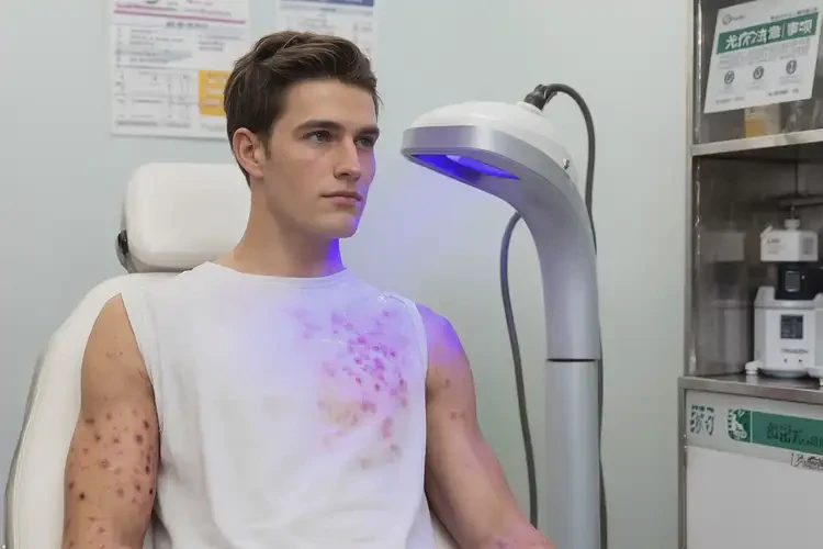 男生肚子有湿疹不管它会自己自愈吗(图1)