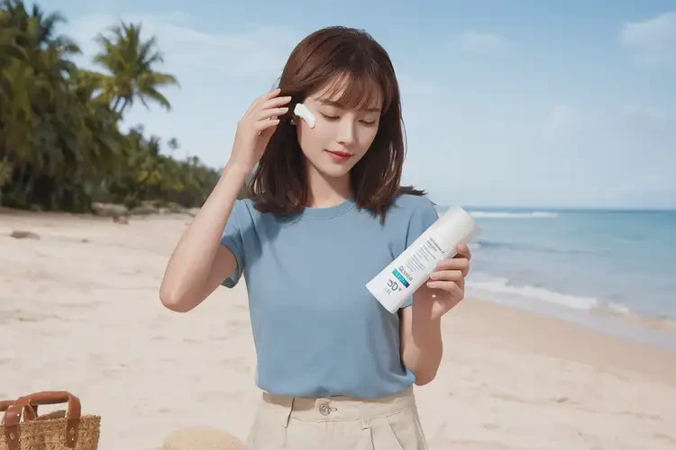 女生脸上经常长湿疹不管它会自己好吗(图1)