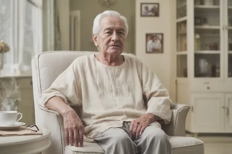 老年人大腿有湿疹不管它会自己自愈吗(图1)