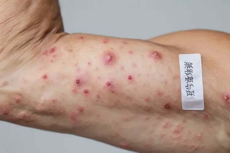 男性手臂上長(zhǎng)濕疹能靠自己自愈嗎(圖4)
