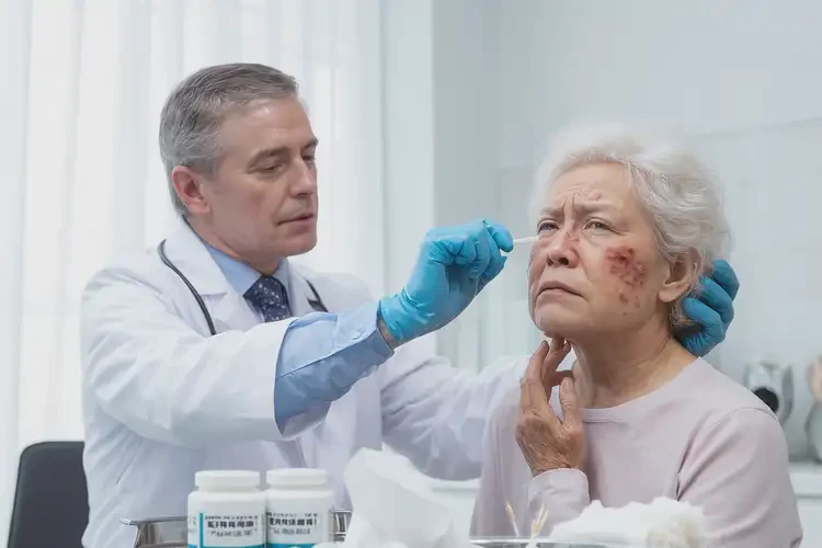 老年人面部偶爾起濕疹可以徹底自愈嗎(圖3)