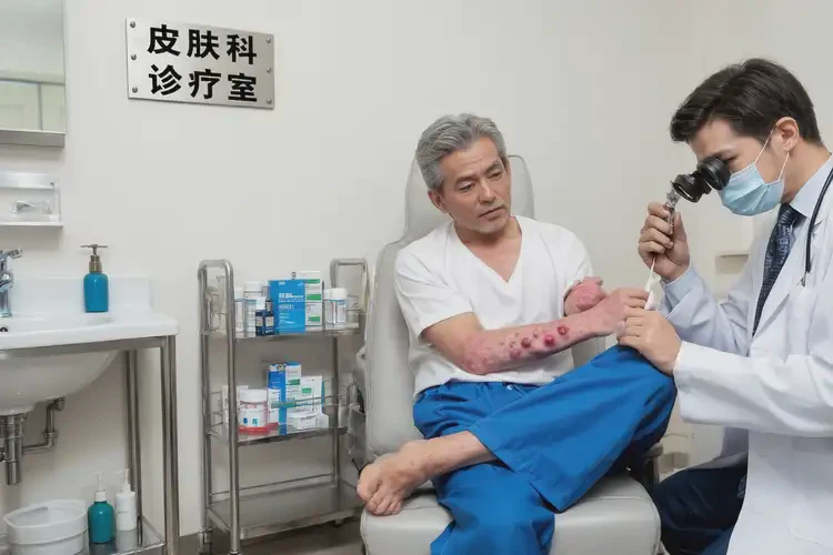 男性屁股上容易長(zhǎng)濕疹不管它會(huì)自己自愈嗎(圖1)