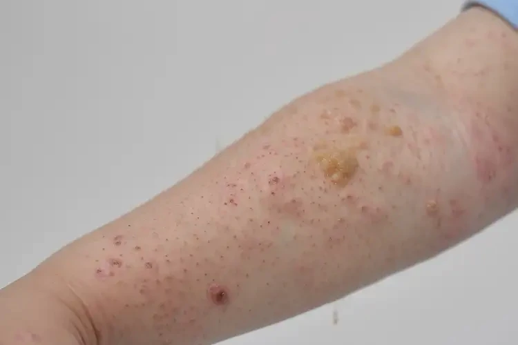 幼兒手臂有濕疹不管它會自己好嗎(圖2)