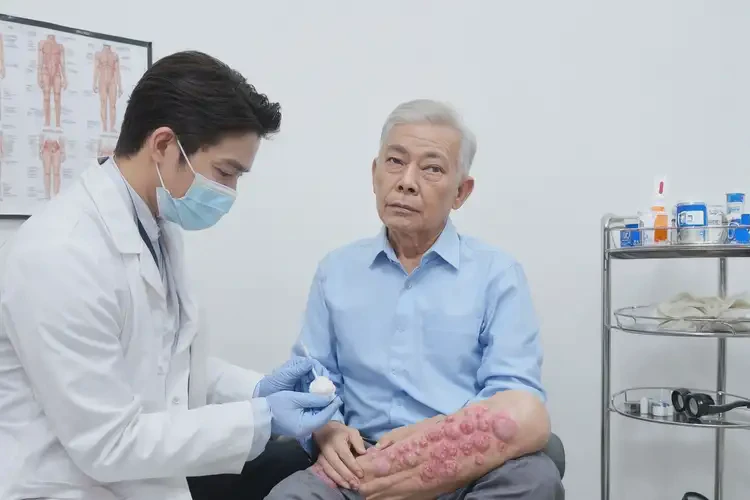 老人大腿經(jīng)常長濕疹能夠徹底治愈嗎(圖3)