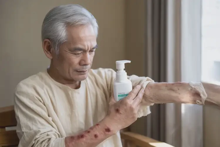 高齡老人手臂長濕疹可不可以徹底自愈(圖3)