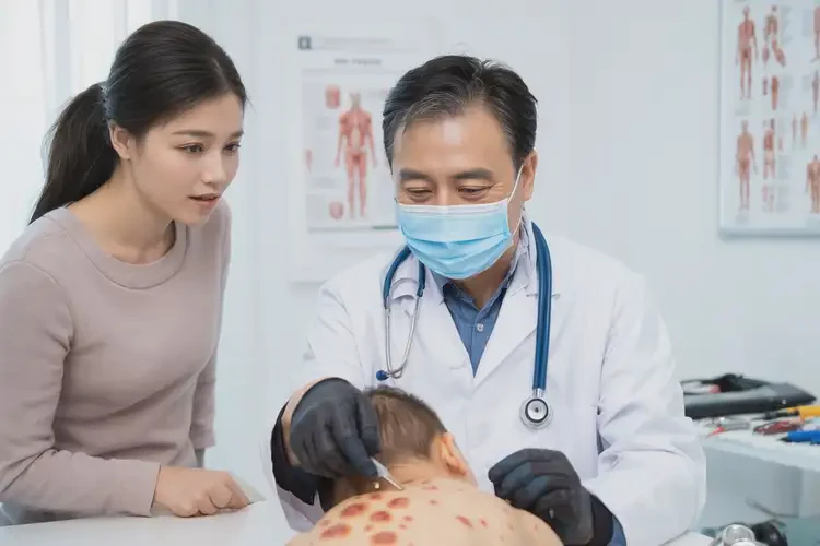 小儿屁股上起湿疹可不可以彻底自愈(图1)