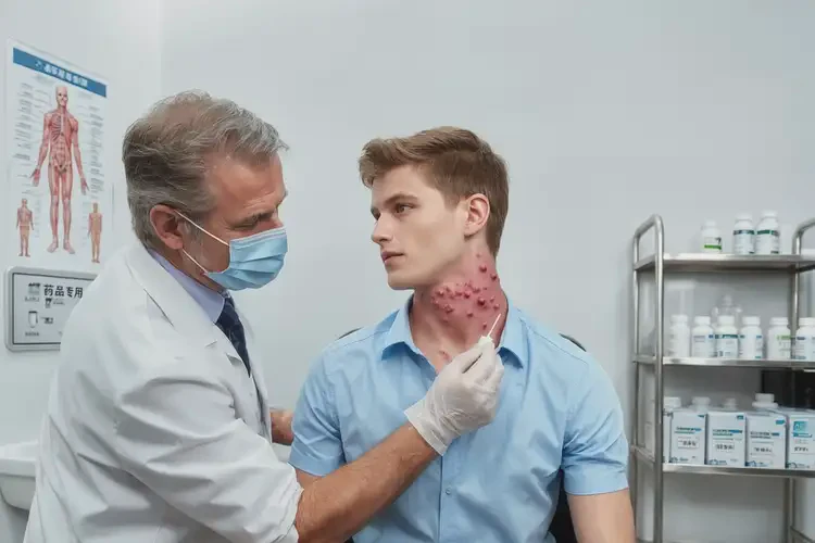 青年人脖子經(jīng)常起濕疹能徹底自愈嗎(圖3)