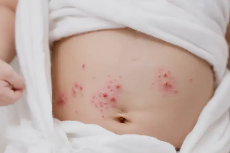 新生兒肚子上經(jīng)常長(zhǎng)濕疹不管它會(huì)自己自愈嗎(圖4)