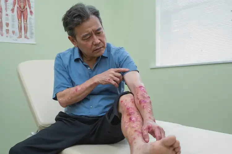 男人小腿容易起濕疹能不能徹底自愈(圖4)