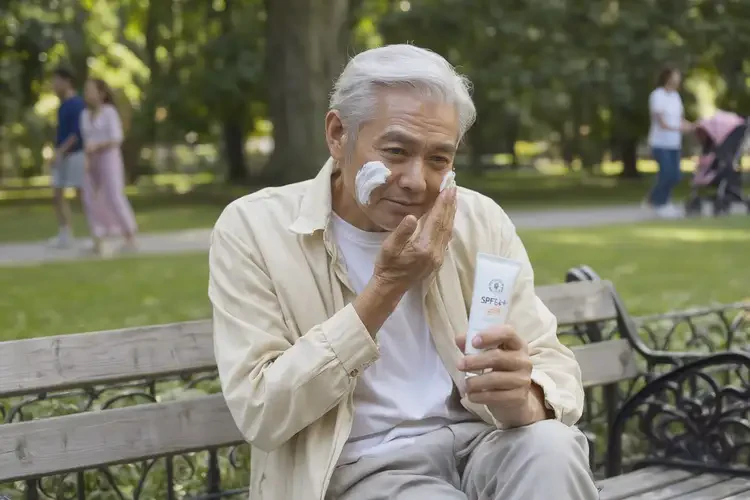 高龄老人脸上容易起湿疹能彻底自愈吗(图1)