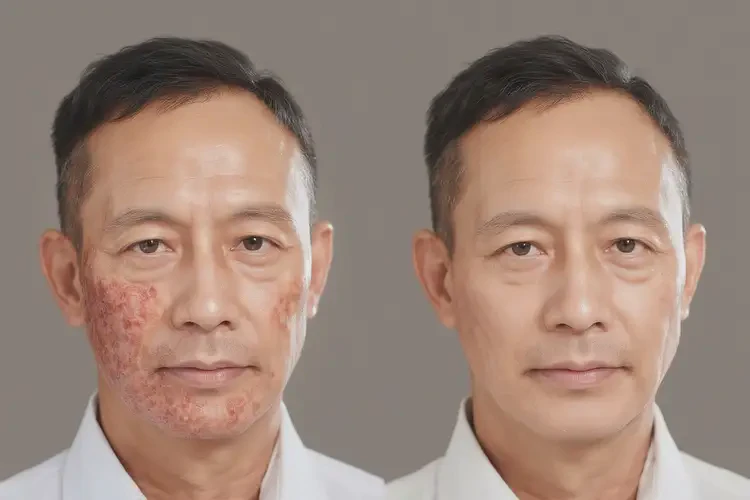 中學生脖子上出現(xiàn)濕疹不管它會自己好嗎(圖1)